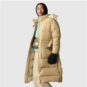 The North Face Women's Sierra Long Down Parka - Antelope Tan - Size Large